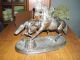 Rare Artist Signed Vintage Bronze Circus Horse Sculpture.  V.  Chimin.  Ex Nr Metalware photo 1