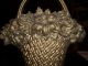Antique Bradley Hubbard Cast Iron Flower Garden Basket Doorstop B&h Metalware photo 9