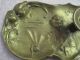 Antique Oriental Women With Fans Candle Holder Brass Finger Holder Small Taper Metalware photo 2