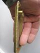 2 Antique Candle Holder Brass Finger Holder Double Small Taper Pair Engraved Metalware photo 3