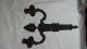 Bronze Antique 1800,  S Candle Wall Sconces - Gorgeous Patina Metalware photo 1