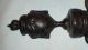 Bronze Antique 1800,  S Candle Wall Sconces - Gorgeous Patina Metalware photo 3