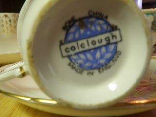 Coldough Bone China Tea Cup & Plate + Xtra Dish photo