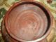 Old Wooden Carved Bowl With Lid 6 