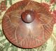 Old Wooden Carved Bowl With Lid 6 