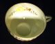 Japanese Porcelain Shell - Shaped Saucer + Cup With Yellow Roses & Gold Trim Cups & Saucers photo 5