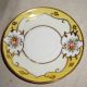 60yr Ardalt Occupied Japan Hand Paint Yellow & Floral Wgold Cup+saucer No Damage Cups & Saucers photo 1