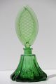 Green Summer - Very Big Green Perfume Bottle,  True Art Deco Czechoslovakia Perfume Bottles photo 3