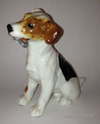 Vintage Royal Doulton Character Dog Jack Russell Terrier Bone In Mouth Hn 1159 photo