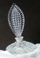 A Morlee Creation Made In U.  S.  A.  Vintage Pressed Glass Perfume Bottle Usa Perfume Bottles photo 1