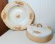 Antique G&s Albany & Harvey Potteries Porcelain Covered Serving Dish Bowls photo 2
