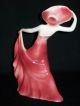 Antique Porcelain Art Deco Flapper Lady Dancer Figurine Half Doll Rel Figure Figurines photo 3