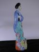 Vintage Chinese Porcelain Figurine Of A Women Hand Painted Figurines photo 3