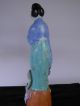 Vintage Chinese Porcelain Figurine Of A Women Hand Painted Figurines photo 5