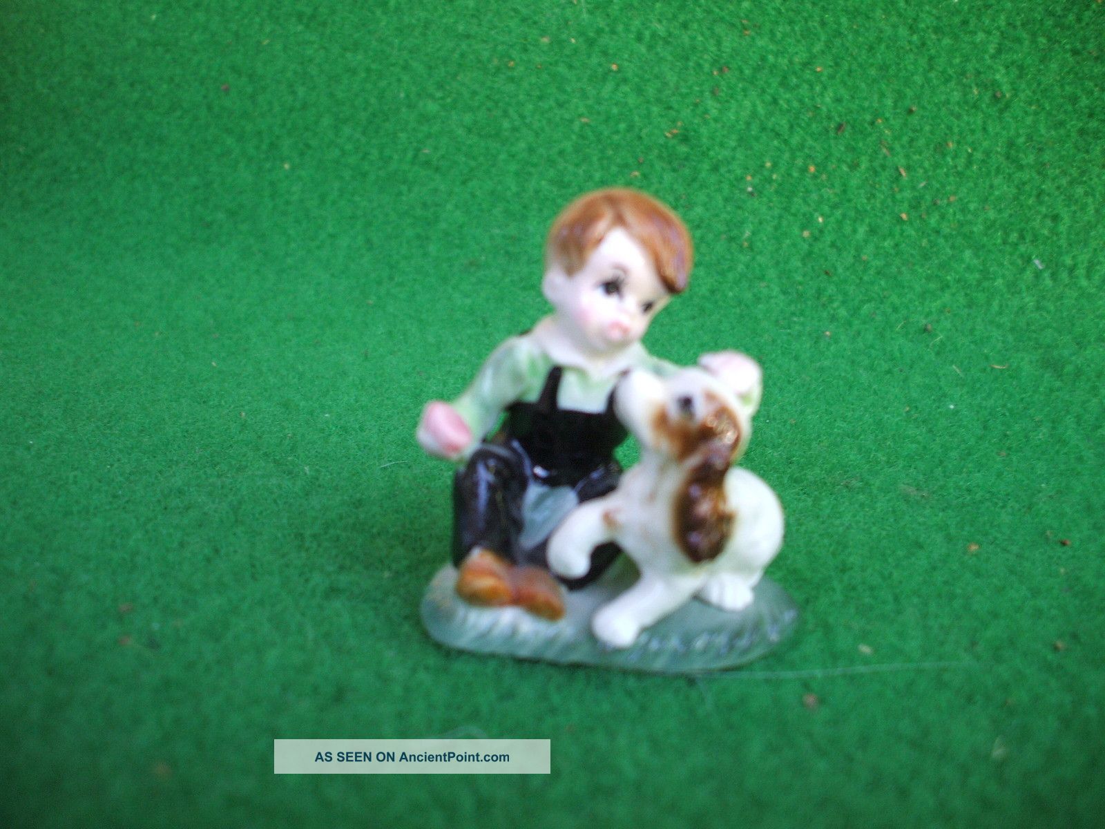 Classic Boy & Dog Bone China From Japan Other photo