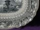 19c Antique Transfer Canova Stone China Platter 17 