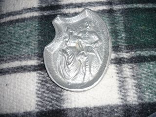 Aluminum Picture Of Man And Woman photo