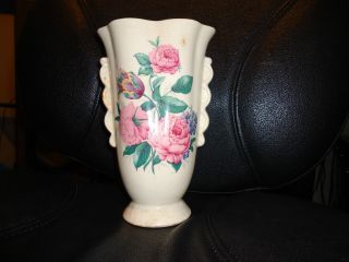 Porcelain Antique Rose Vase photo