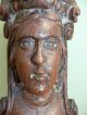 19thc Oak Carved Male Figurehead Corbel Other photo 8