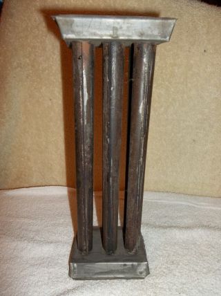 Antique/vintage Six Slot Candle Mold/maker Forum Grt Cond photo