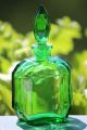 Green Royal Luxury Square Perfume Bottle,  Last 3 Items In My Collection Perfume Bottles photo 1