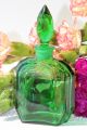 Green Royal Luxury Square Perfume Bottle,  Last 3 Items In My Collection Perfume Bottles photo 5