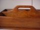 Antique Knife Box/carrier - Patina And Form - Folk Utilitarian Boxes photo 1