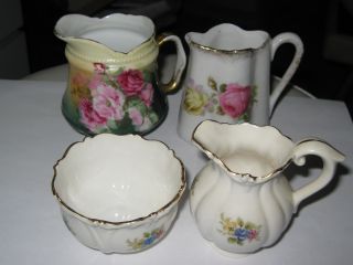 Antique European Porcelain Creamers photo