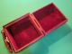 Antique Leather Over Wood Instrument Case / Box Boxes photo 5