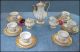 Meissen Golden Baroque Coffee Tea & Dessert Service For 6 Gold White Porcelain Cups & Saucers photo 1