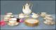 Meissen Golden Baroque Coffee Tea & Dessert Service For 6 Gold White Porcelain Cups & Saucers photo 2