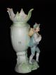 Anitque Art Nouveau German Bisque Boy Or Young Man Figurine Figural Vase Figurines photo 6