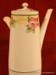 Nippon Single Serving Teapot Side Handle Gold Accents Black & Pink Roses Teapots & Tea Sets photo 3