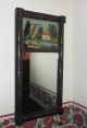 Early Reverse Painted Federal Mirror (primitive Potomac Sail Boat Scene) Mirrors photo 1