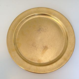 Pickard China Plate,  24 Kt Gold,  475,  Usa,  Dinnerware,  Collectible Dish photo