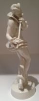 Schwarzburger Werkstätten Porcelain Figurine U132 Flute Player Flutist Exc Figurines photo 2