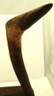Vintage Folk Art Hand Carved & Fire Charred Canadian Full Body Goose Decoy Wood Carved Figures photo 3