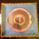 Exquisite Antique Framed Porcelain Charger,  French? Plates & Chargers photo 1