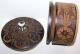Vtg Crafted Mexico Folk Art Wood Box Handmade Carved Wood Jewelry Treasure Box Boxes photo 5