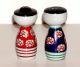 Japanese Asian Oriental Kokeshi Doll Cute Ceramic Salt & Pepper Shakers Salt & Pepper Shakers photo 2