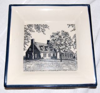 St Paul ' S Church School & Parish House Kent County,  Chestertown Maryland Plate photo