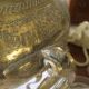 Egyptian Camel Footed Antique Islamic Middle Eastern Brass Floor Planter Pot Metalware photo 5