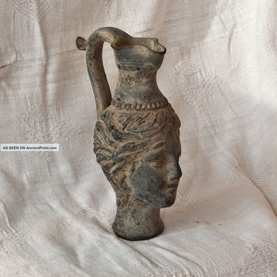 Collectible Pottery Antique Souvenir Ceramics Ancient Style Handmade Relic 02 Figurines photo