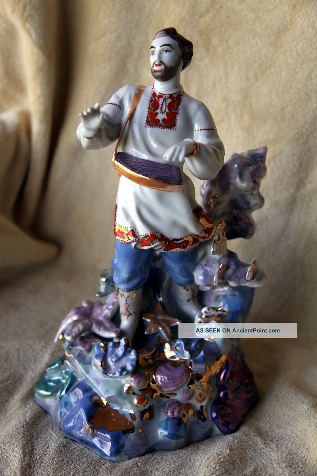 Sadko Figurine By Kiev Porcelain Factory Figurines photo