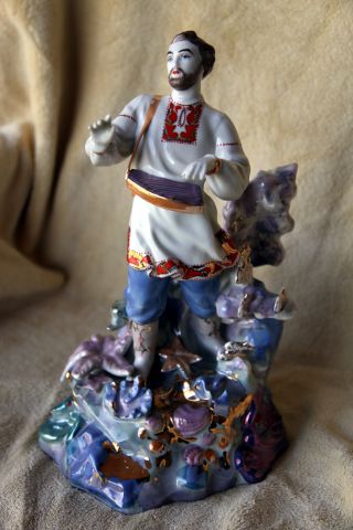 Sadko Figurine By Kiev Porcelain Factory photo