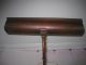 Antique Arts And Crafts Brass & Copper Executive Desk Lamp Light Lamps photo 3