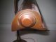 Antique Arts And Crafts Brass & Copper Executive Desk Lamp Light Lamps photo 7