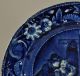 Clews Dark Blue Staffordshire Plate Christmas Eve From Wilkie ' S Designs Plates & Chargers photo 2