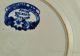 Clews Dark Blue Staffordshire Plate Christmas Eve From Wilkie ' S Designs Plates & Chargers photo 4