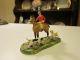 Vintage Miniature Cast Metal Horse Dogs English Fox Hunt 
